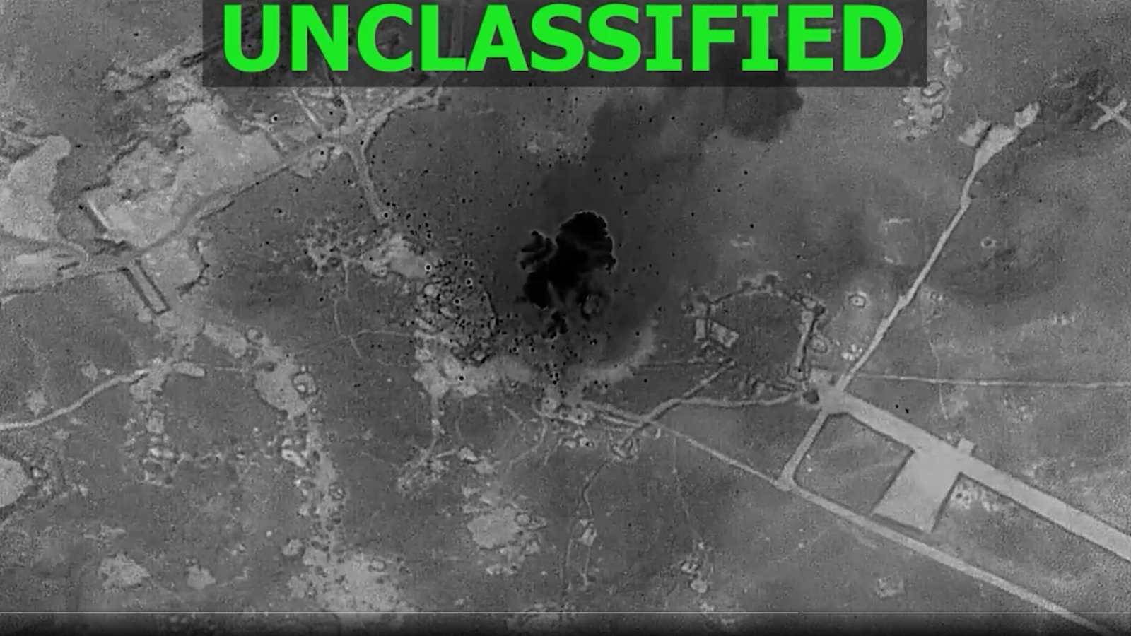 US military carries out large-scale strikes against ISIS targets across Syria